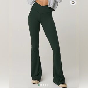 OFFLINE By Aerie Real Me High Waisted Crossover Flare Legging - S